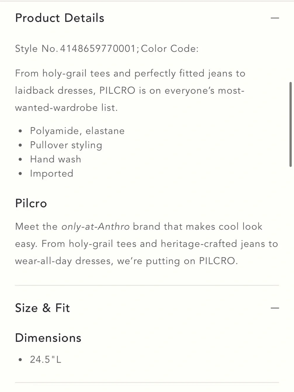 Pilcro Plaid Turtleneck Top